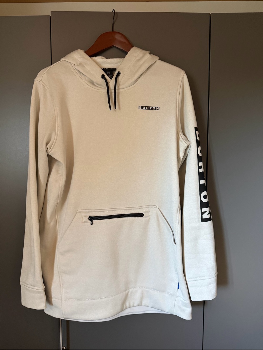 Burton Oak Long Pullover Hoodie Stout White Women’s L